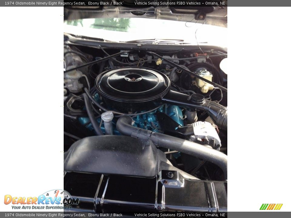 1974 Oldsmobile Ninety Eight Regency Sedan 455 cid Rocket V8 Engine Photo #5