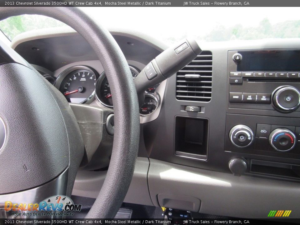 Controls of 2013 Chevrolet Silverado 3500HD WT Crew Cab 4x4 Photo #23