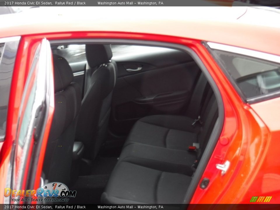 2017 Honda Civic EX Sedan Rallye Red / Black Photo #23