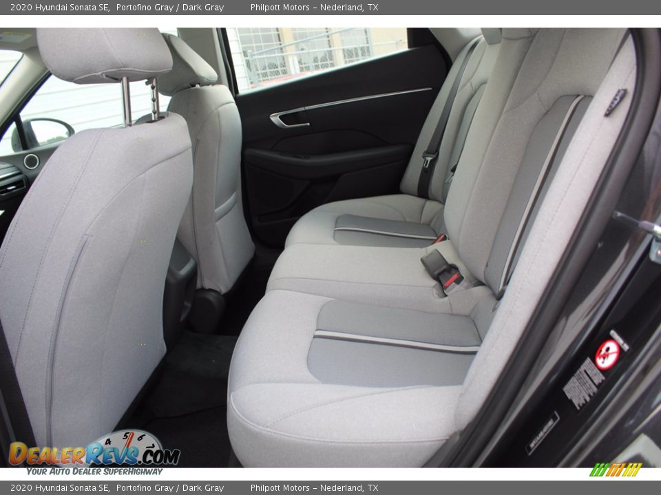 2020 Hyundai Sonata SE Portofino Gray / Dark Gray Photo #19