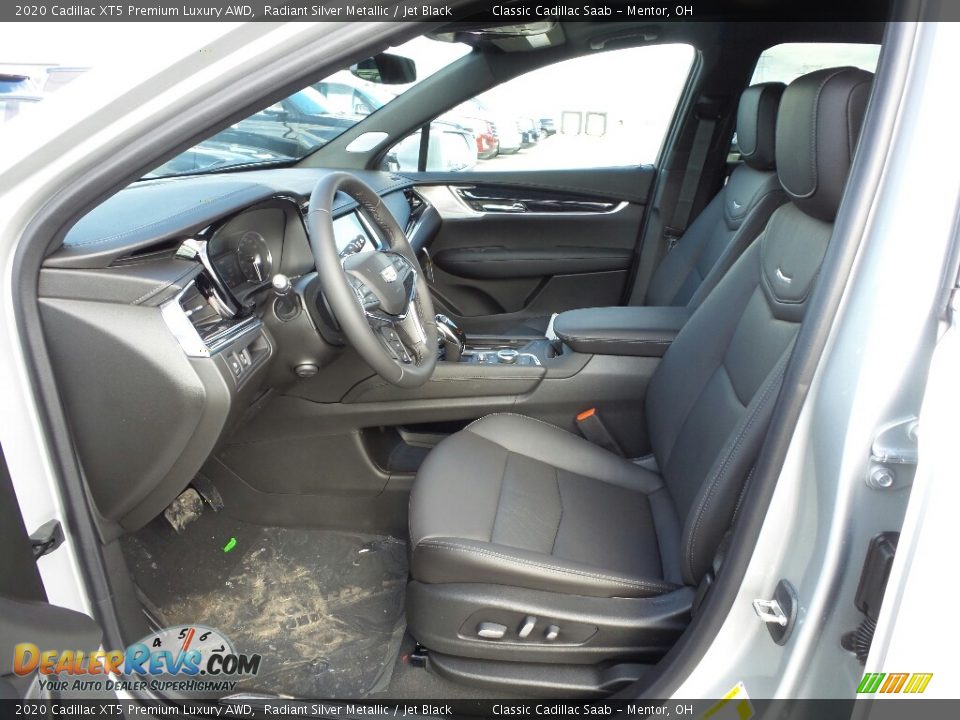 2020 Cadillac XT5 Premium Luxury AWD Radiant Silver Metallic / Jet Black Photo #3