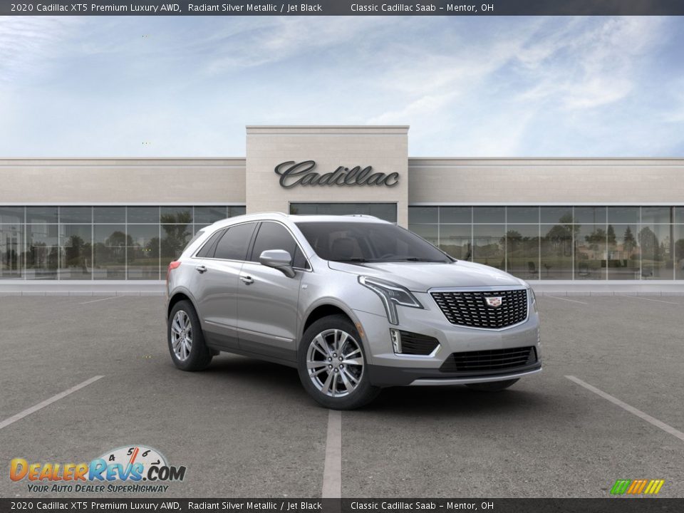 2020 Cadillac XT5 Premium Luxury AWD Radiant Silver Metallic / Jet Black Photo #4