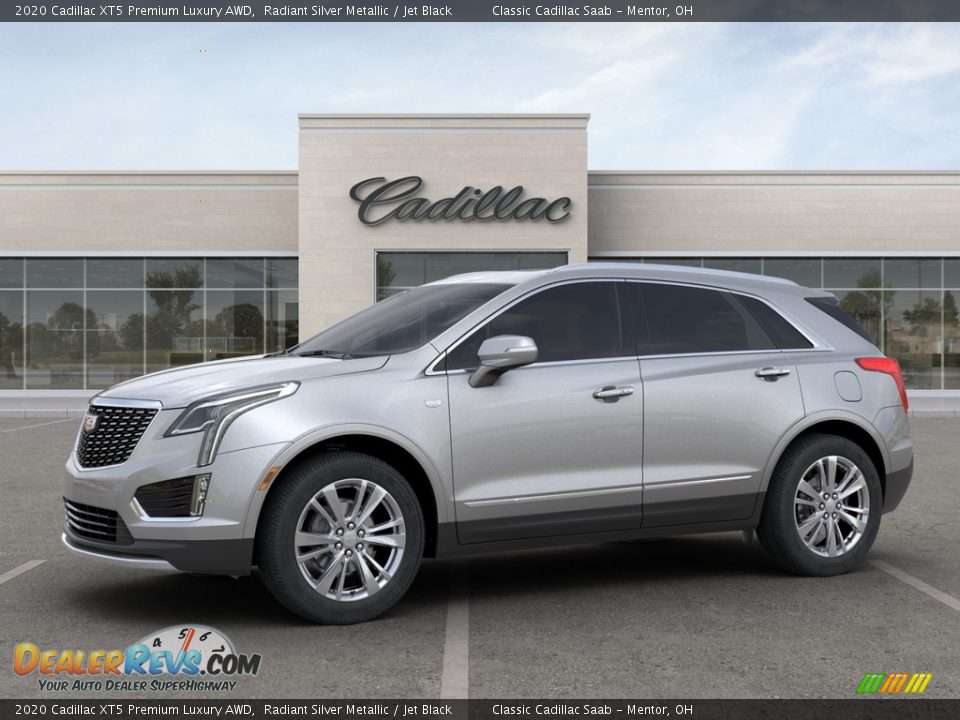 2020 Cadillac XT5 Premium Luxury AWD Radiant Silver Metallic / Jet Black Photo #5