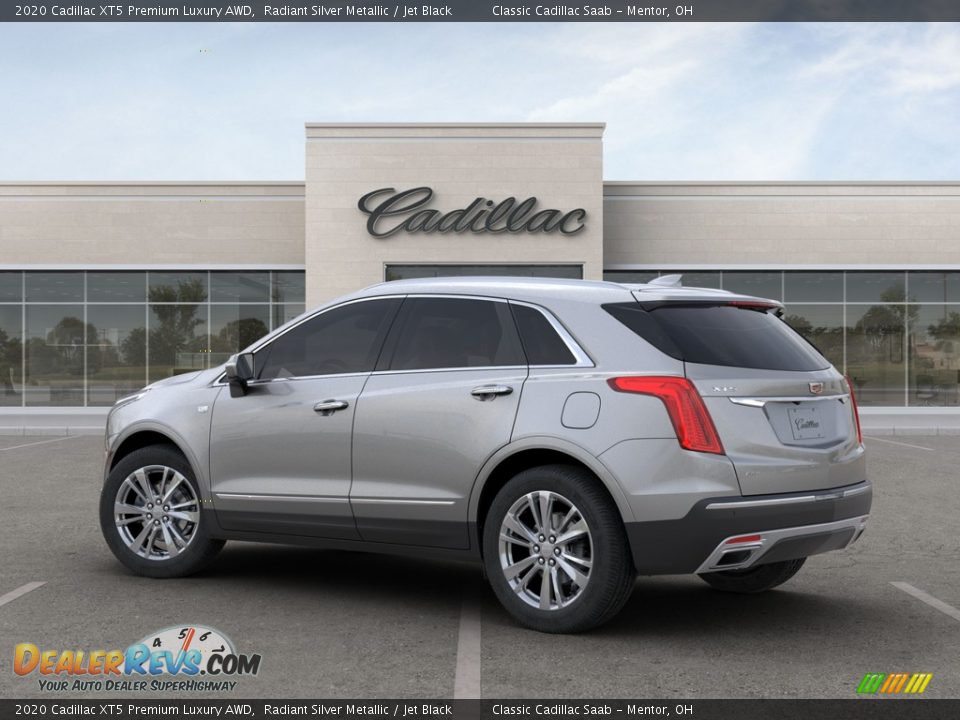2020 Cadillac XT5 Premium Luxury AWD Radiant Silver Metallic / Jet Black Photo #6