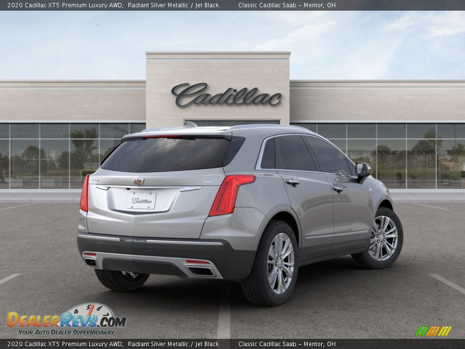 2020 Cadillac XT5 Premium Luxury AWD Radiant Silver Metallic / Jet Black Photo #7
