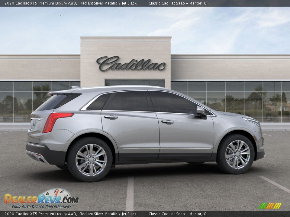 2020 Cadillac XT5 Premium Luxury AWD Radiant Silver Metallic / Jet Black Photo #8