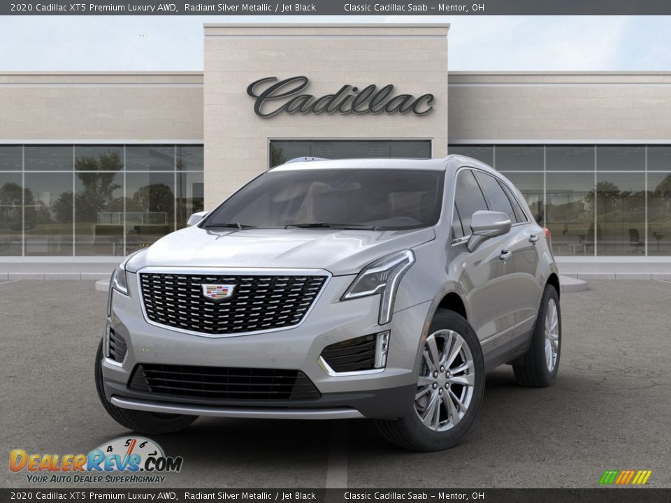 2020 Cadillac XT5 Premium Luxury AWD Radiant Silver Metallic / Jet Black Photo #9