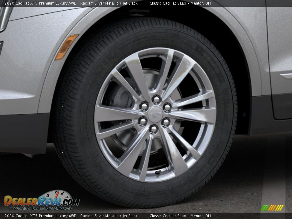 2020 Cadillac XT5 Premium Luxury AWD Radiant Silver Metallic / Jet Black Photo #10