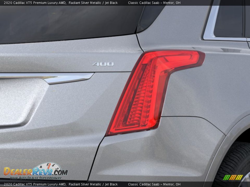 2020 Cadillac XT5 Premium Luxury AWD Radiant Silver Metallic / Jet Black Photo #12