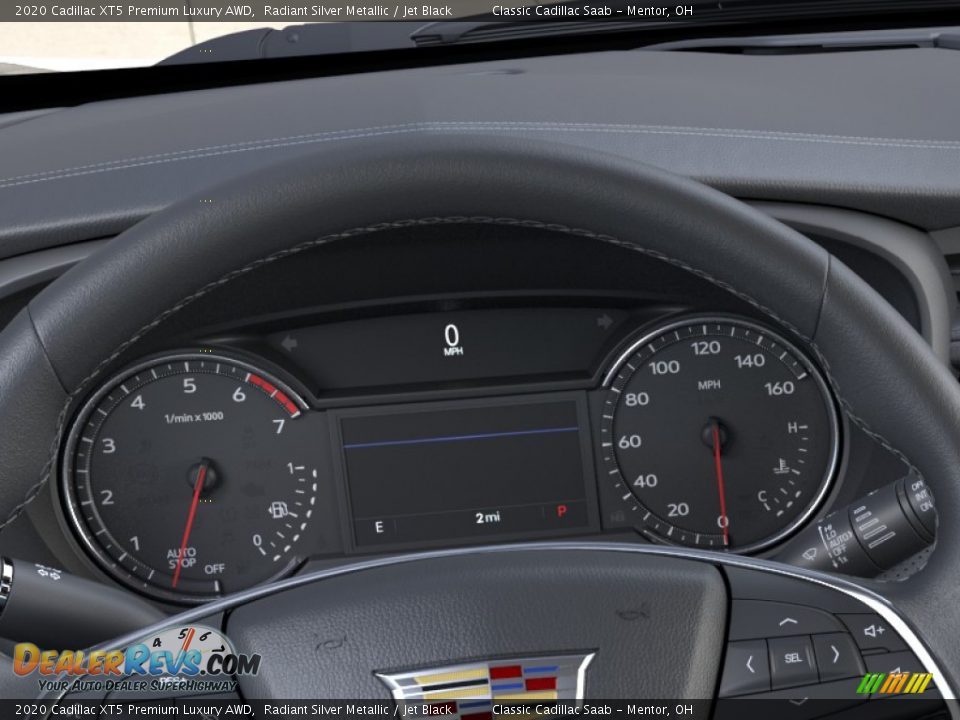 2020 Cadillac XT5 Premium Luxury AWD Radiant Silver Metallic / Jet Black Photo #15