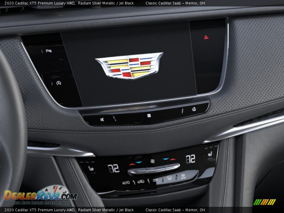 2020 Cadillac XT5 Premium Luxury AWD Radiant Silver Metallic / Jet Black Photo #17