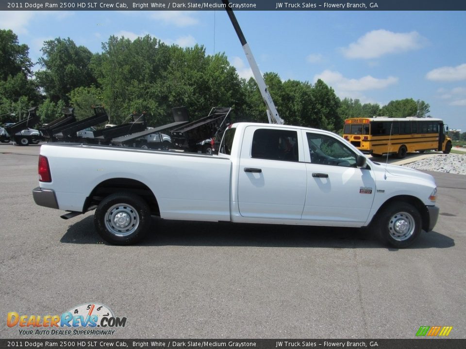 2011 Dodge Ram 2500 HD SLT Crew Cab Bright White / Dark Slate/Medium Graystone Photo #6