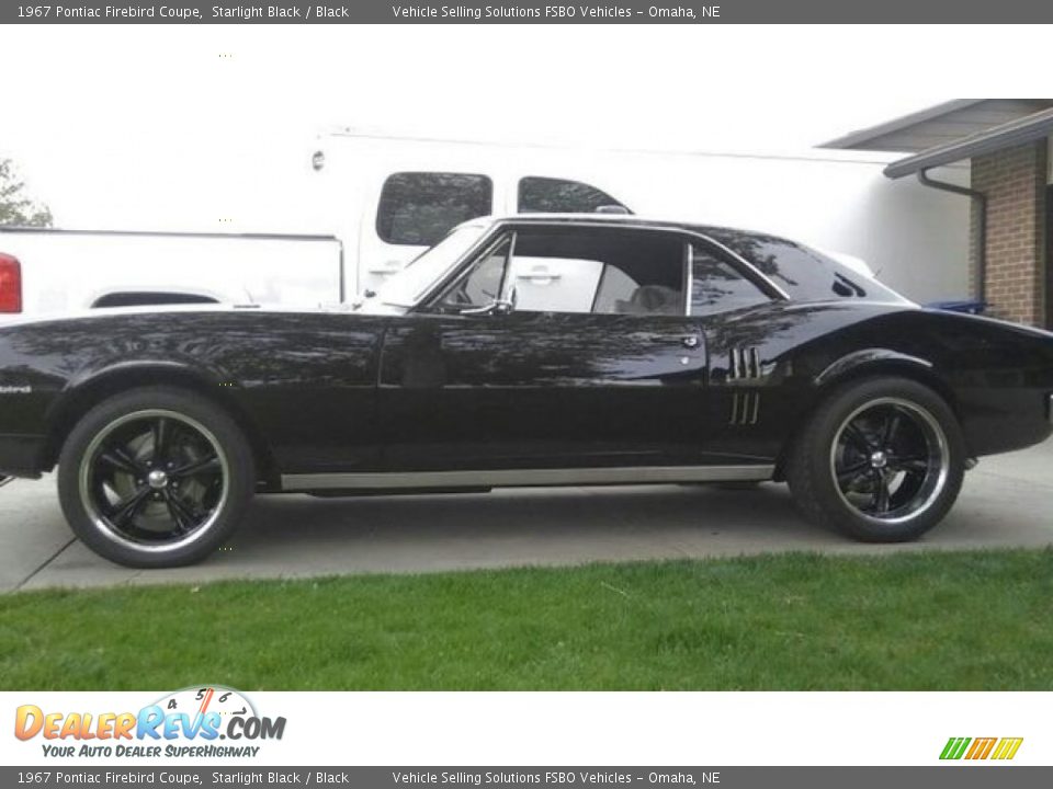 1967 Pontiac Firebird Coupe Starlight Black / Black Photo #3