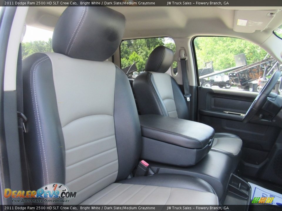 Front Seat of 2011 Dodge Ram 2500 HD SLT Crew Cab Photo #11