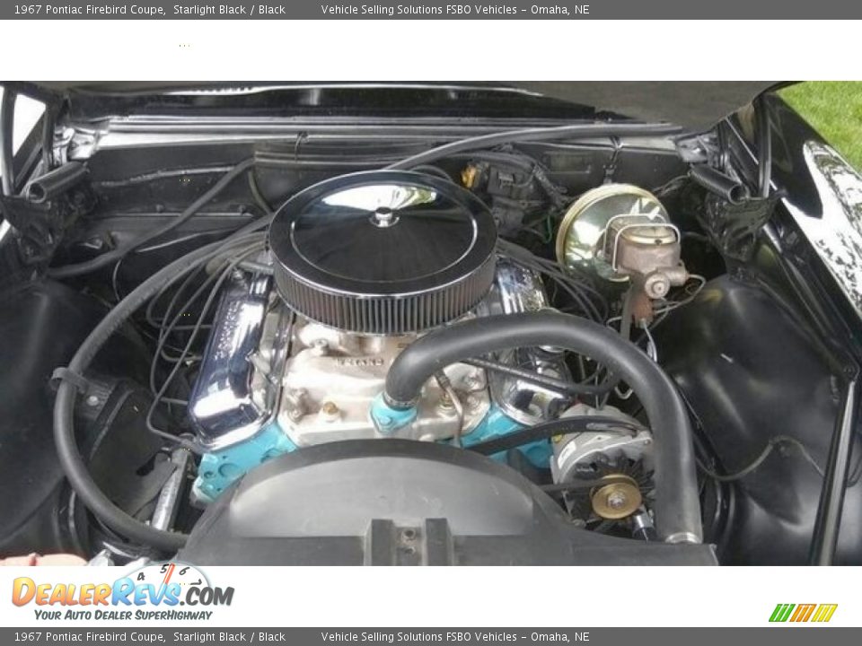 1967 Pontiac Firebird Coupe 5.3 Liter OHV 16-Valve V8 Engine Photo #7