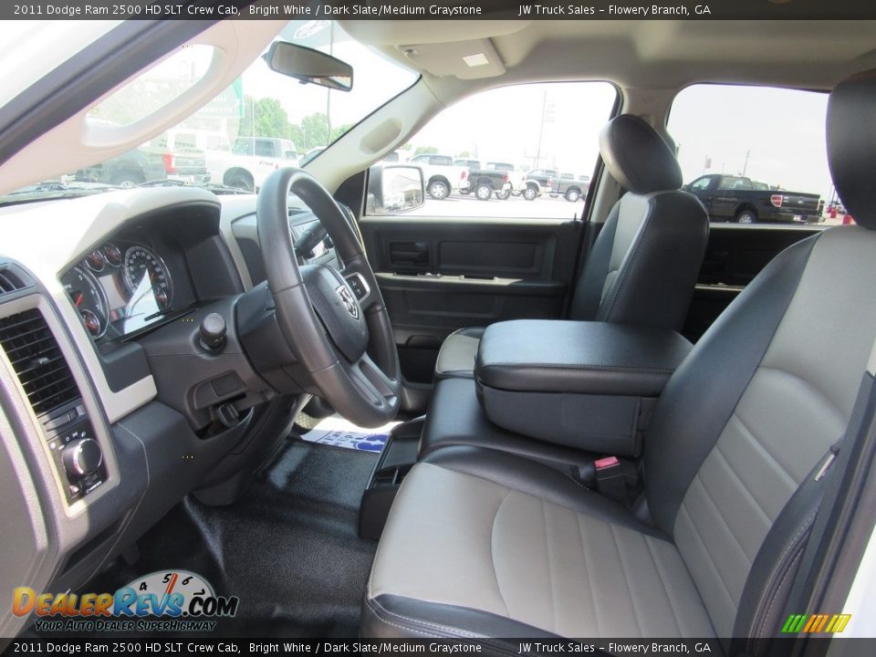 Dark Slate/Medium Graystone Interior - 2011 Dodge Ram 2500 HD SLT Crew Cab Photo #16