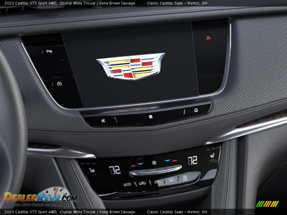 2020 Cadillac XT5 Sport AWD Crystal White Tricoat / Kona Brown Sauvage Photo #16