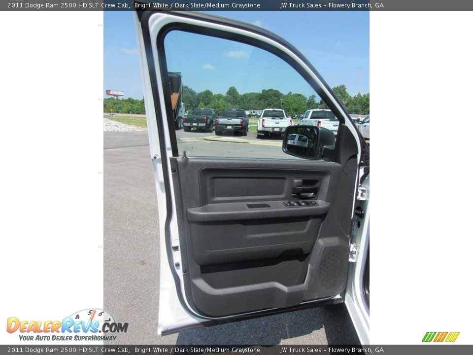 2011 Dodge Ram 2500 HD SLT Crew Cab Bright White / Dark Slate/Medium Graystone Photo #20