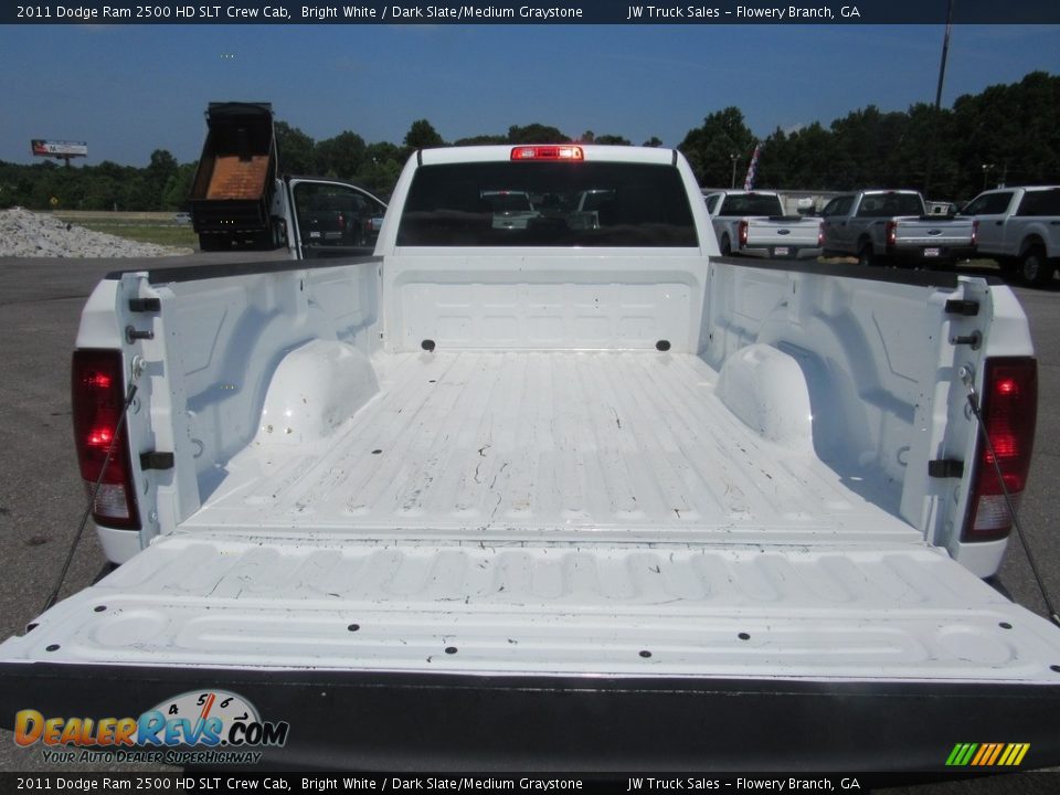 2011 Dodge Ram 2500 HD SLT Crew Cab Bright White / Dark Slate/Medium Graystone Photo #32