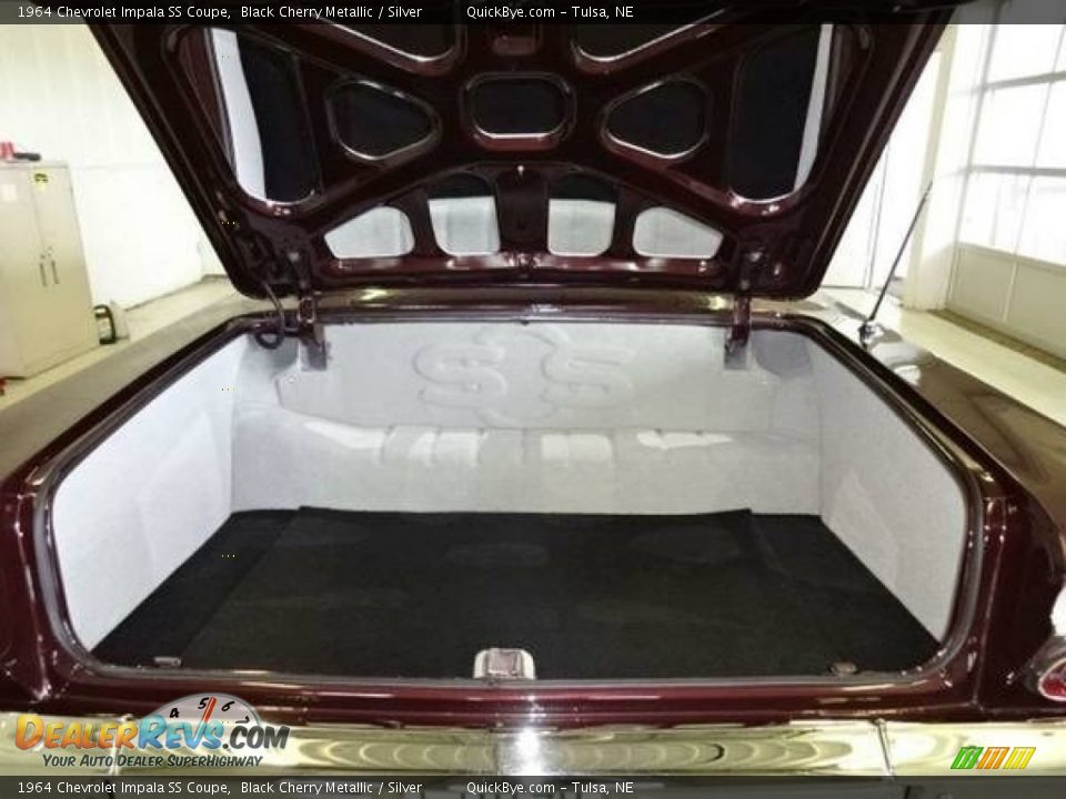 1964 Chevrolet Impala SS Coupe Black Cherry Metallic / Silver Photo #26