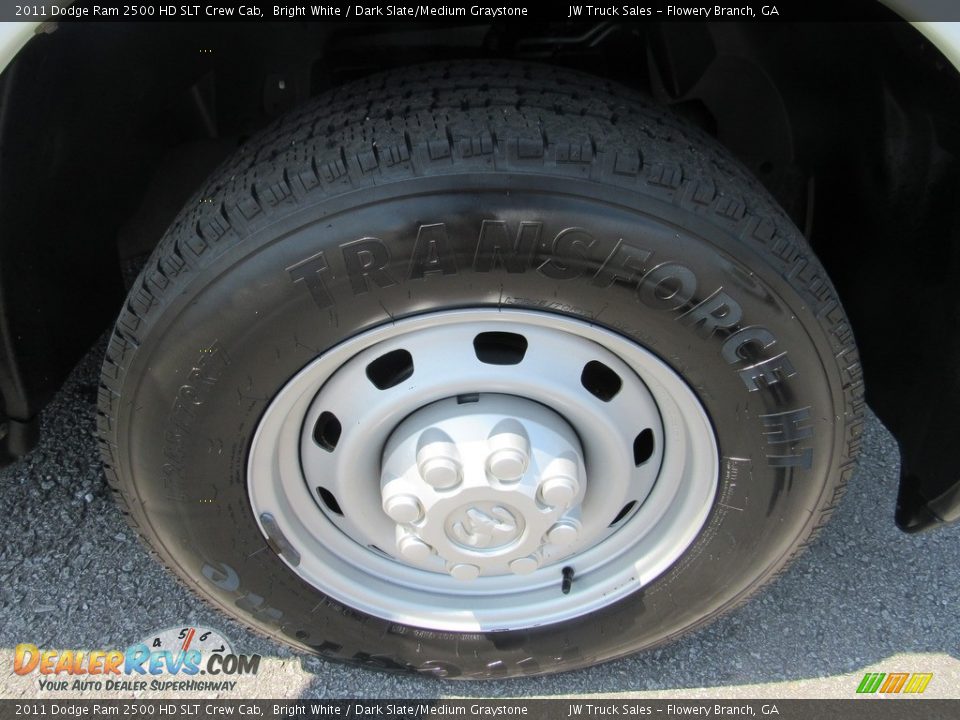 2011 Dodge Ram 2500 HD SLT Crew Cab Bright White / Dark Slate/Medium Graystone Photo #36