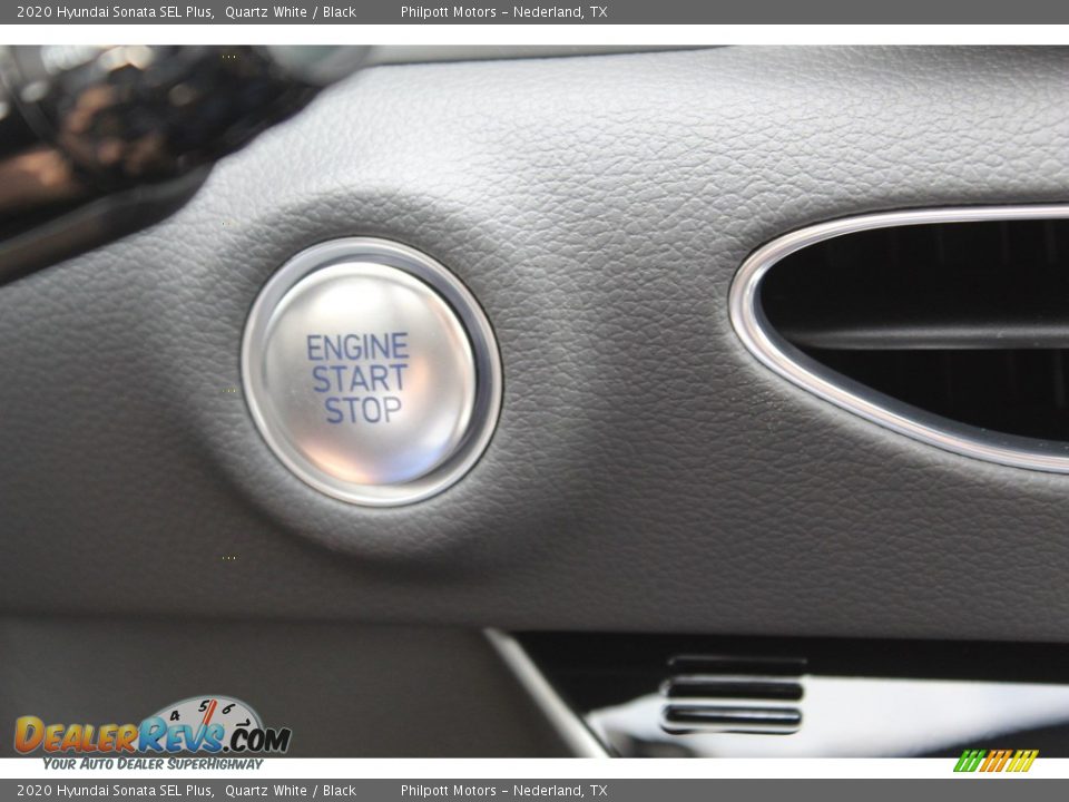 2020 Hyundai Sonata SEL Plus Quartz White / Black Photo #17