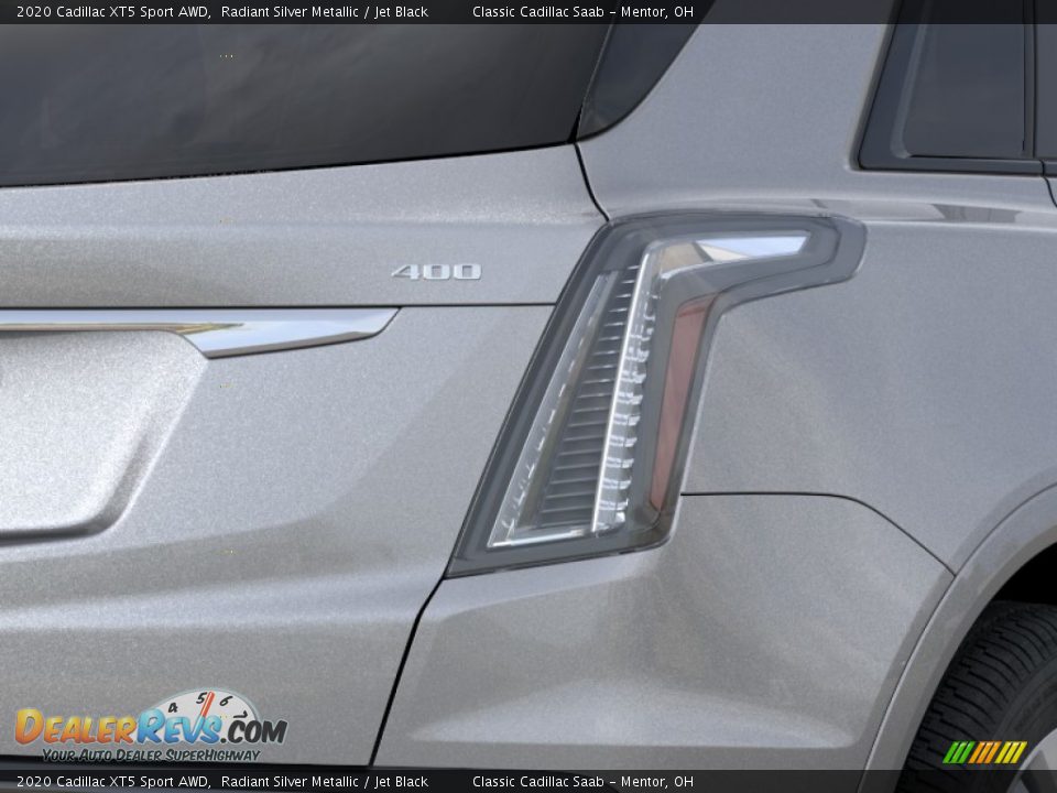 2020 Cadillac XT5 Sport AWD Radiant Silver Metallic / Jet Black Photo #11
