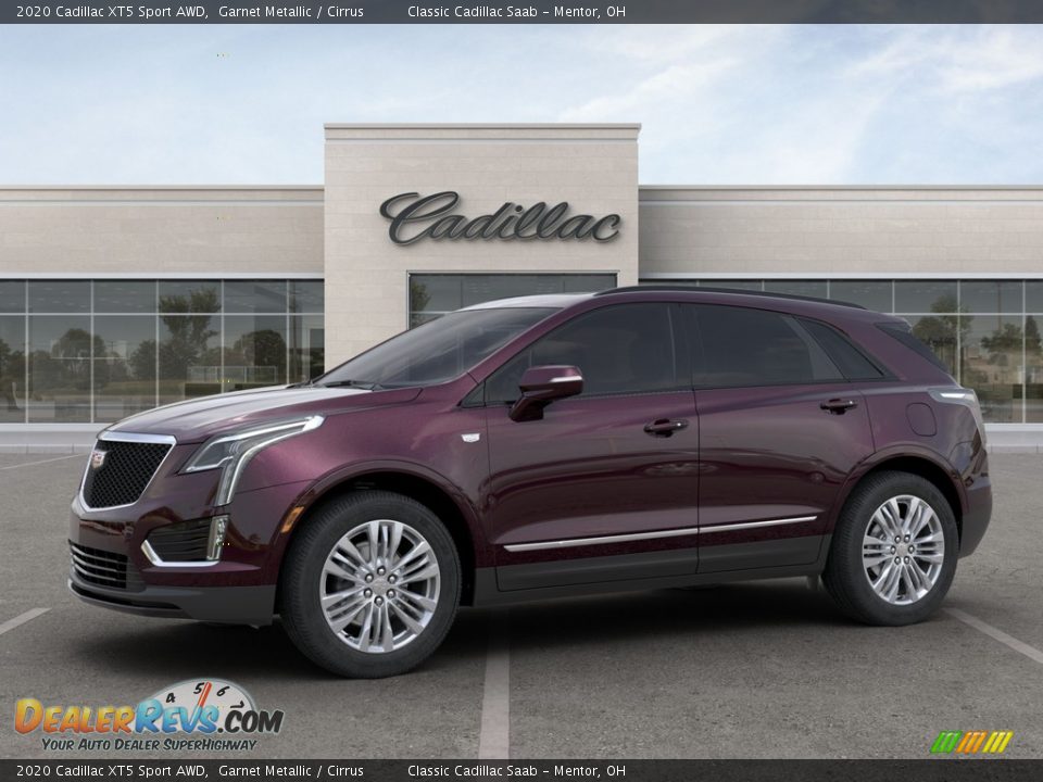 2020 Cadillac XT5 Sport AWD Garnet Metallic / Cirrus Photo #4