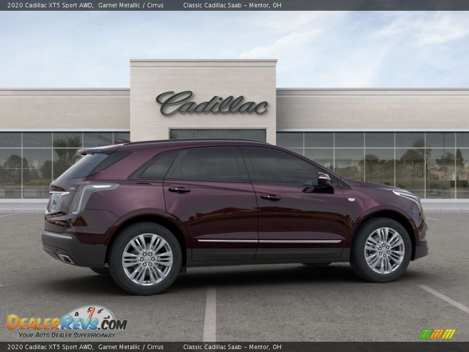 2020 Cadillac XT5 Sport AWD Garnet Metallic / Cirrus Photo #7