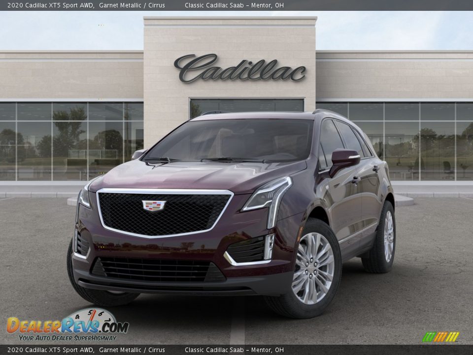 2020 Cadillac XT5 Sport AWD Garnet Metallic / Cirrus Photo #8