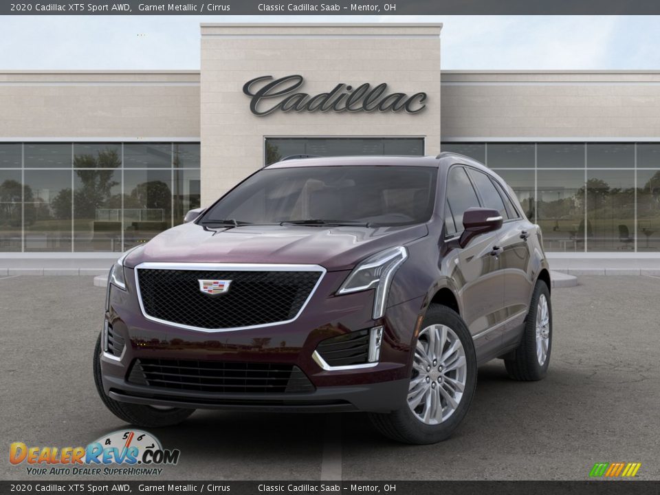 2020 Cadillac XT5 Sport AWD Garnet Metallic / Cirrus Photo #8