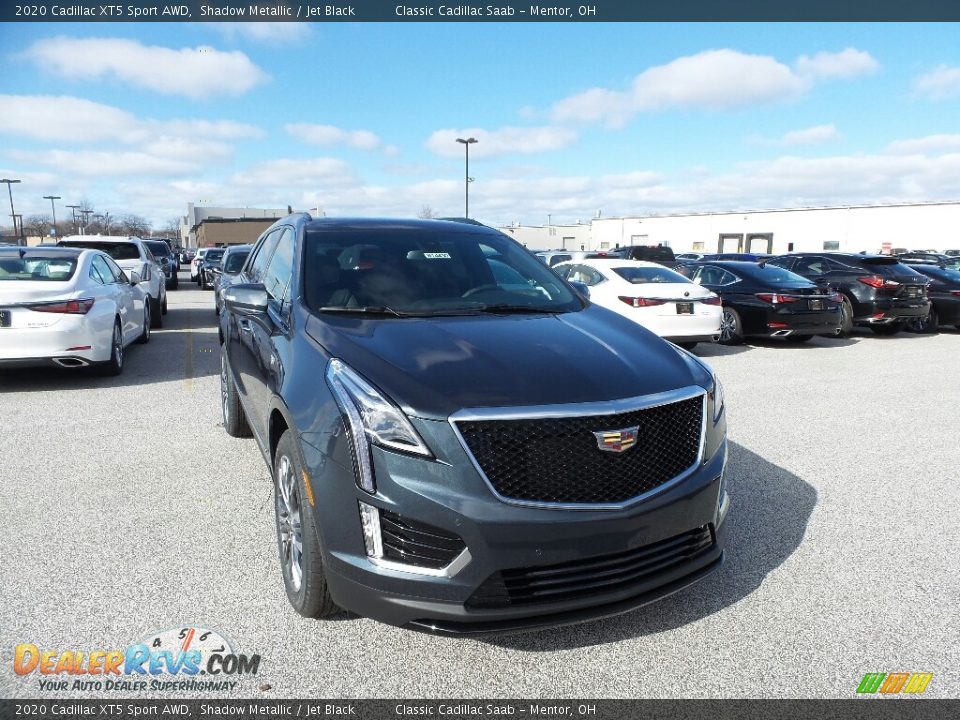 2020 Cadillac XT5 Sport AWD Shadow Metallic / Jet Black Photo #1