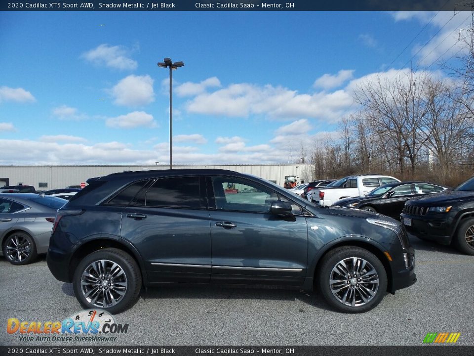 2020 Cadillac XT5 Sport AWD Shadow Metallic / Jet Black Photo #2