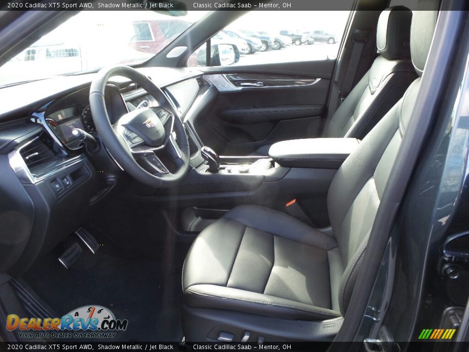 2020 Cadillac XT5 Sport AWD Shadow Metallic / Jet Black Photo #3
