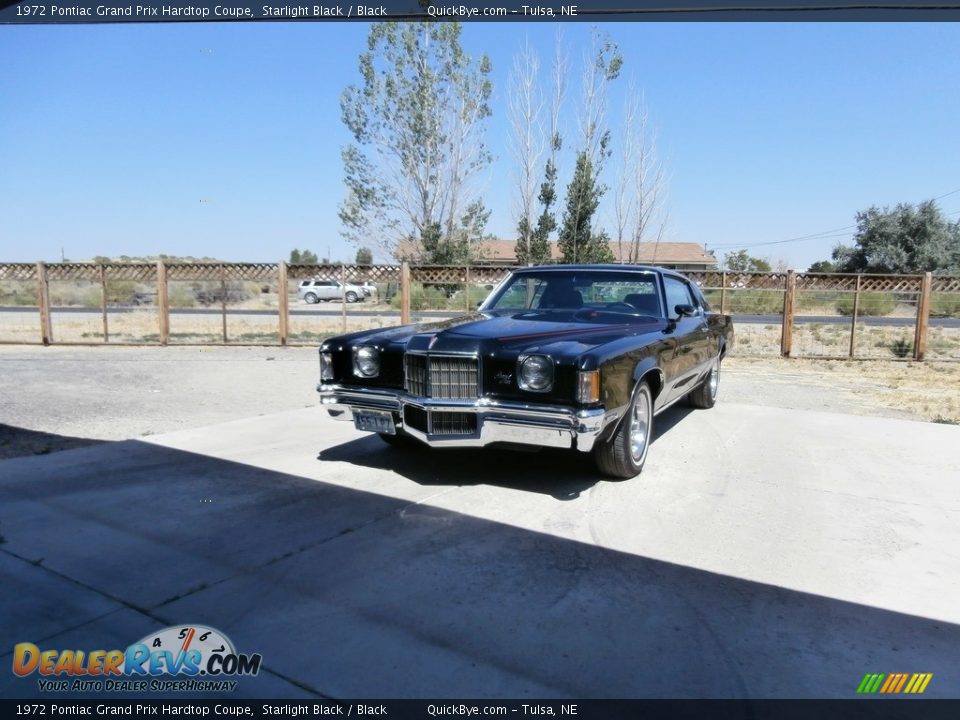 Starlight Black 1972 Pontiac Grand Prix Hardtop Coupe Photo #2