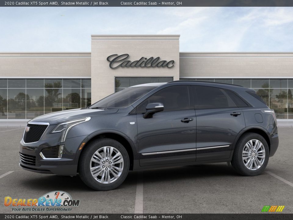 2020 Cadillac XT5 Sport AWD Shadow Metallic / Jet Black Photo #4