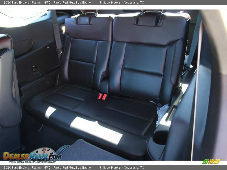 2020 Ford Explorer Platinum 4WD Rapid Red Metallic / Ebony Photo #24