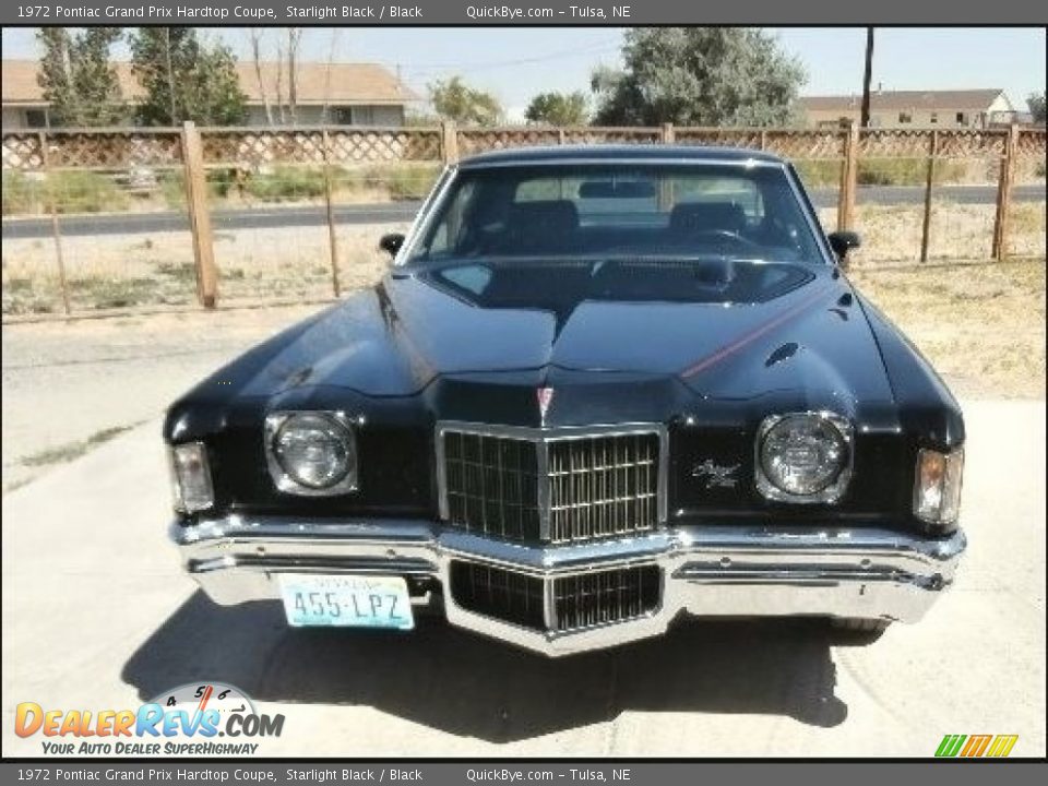 Starlight Black 1972 Pontiac Grand Prix Hardtop Coupe Photo #3