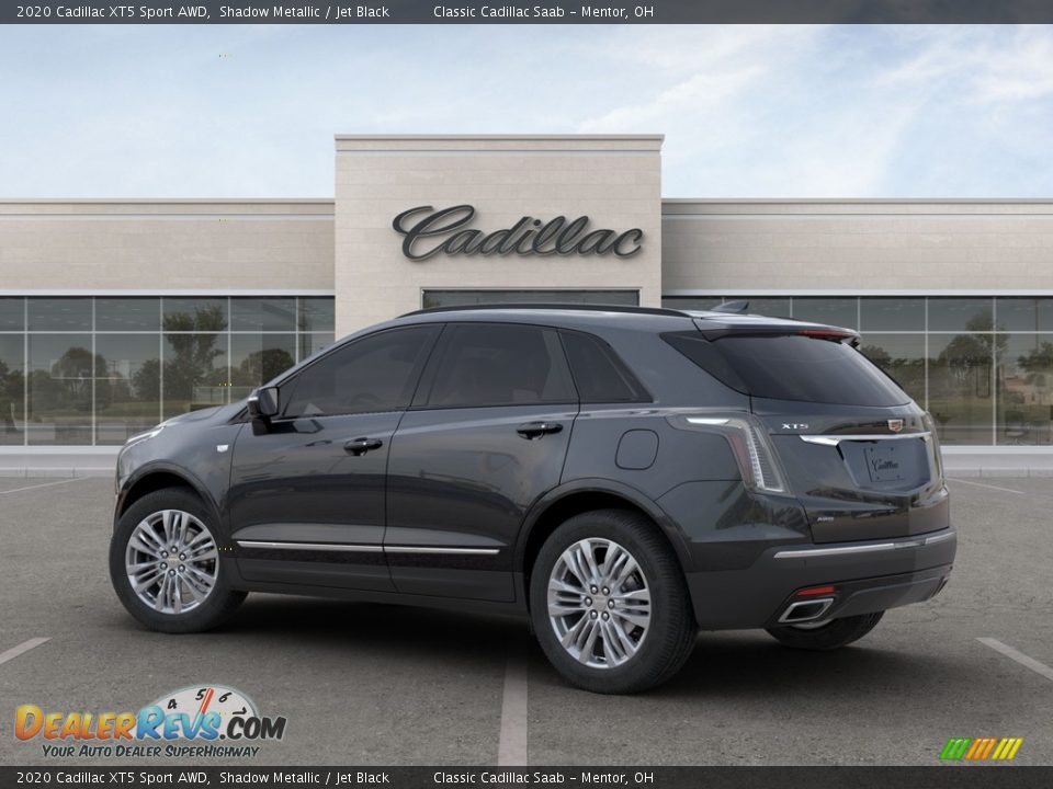 2020 Cadillac XT5 Sport AWD Shadow Metallic / Jet Black Photo #5