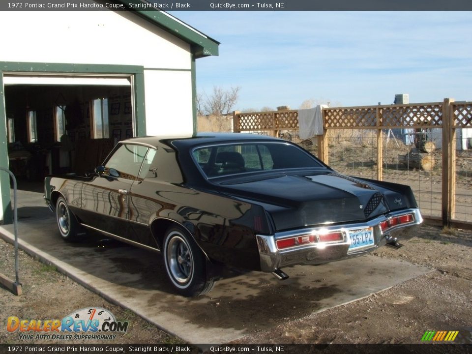 Starlight Black 1972 Pontiac Grand Prix Hardtop Coupe Photo #4