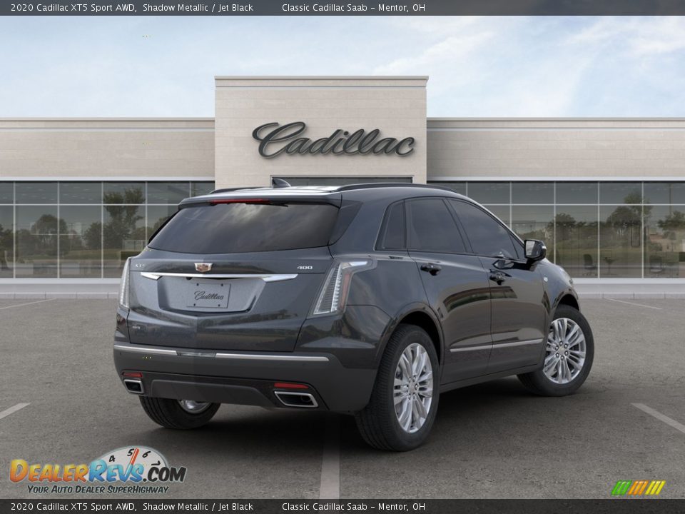 2020 Cadillac XT5 Sport AWD Shadow Metallic / Jet Black Photo #6
