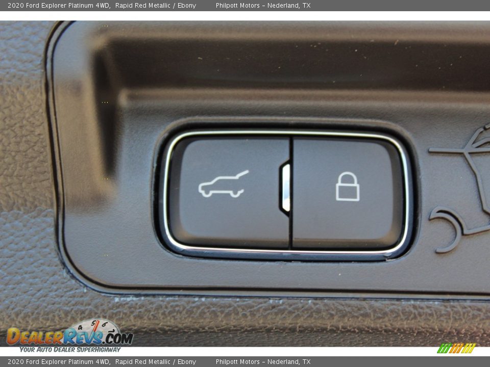 2020 Ford Explorer Platinum 4WD Rapid Red Metallic / Ebony Photo #26