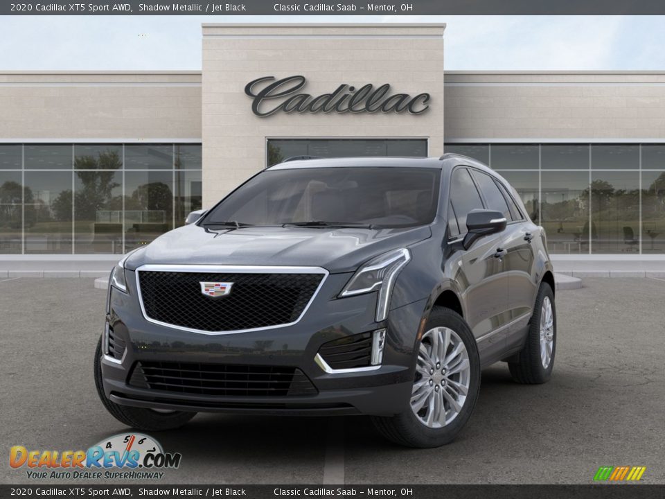2020 Cadillac XT5 Sport AWD Shadow Metallic / Jet Black Photo #8