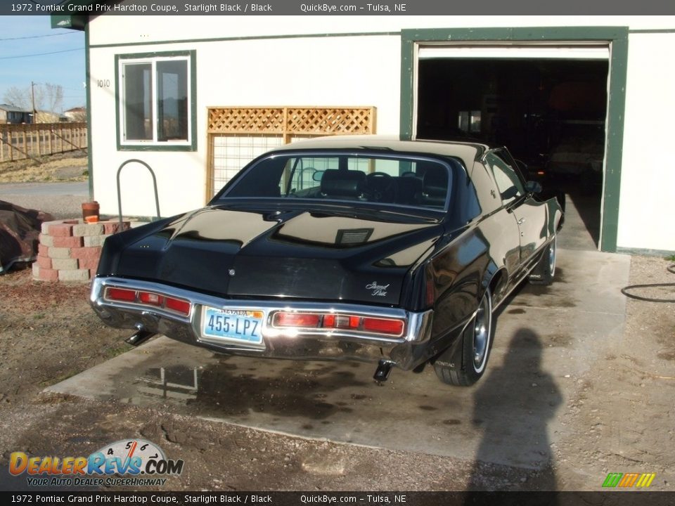 Starlight Black 1972 Pontiac Grand Prix Hardtop Coupe Photo #7