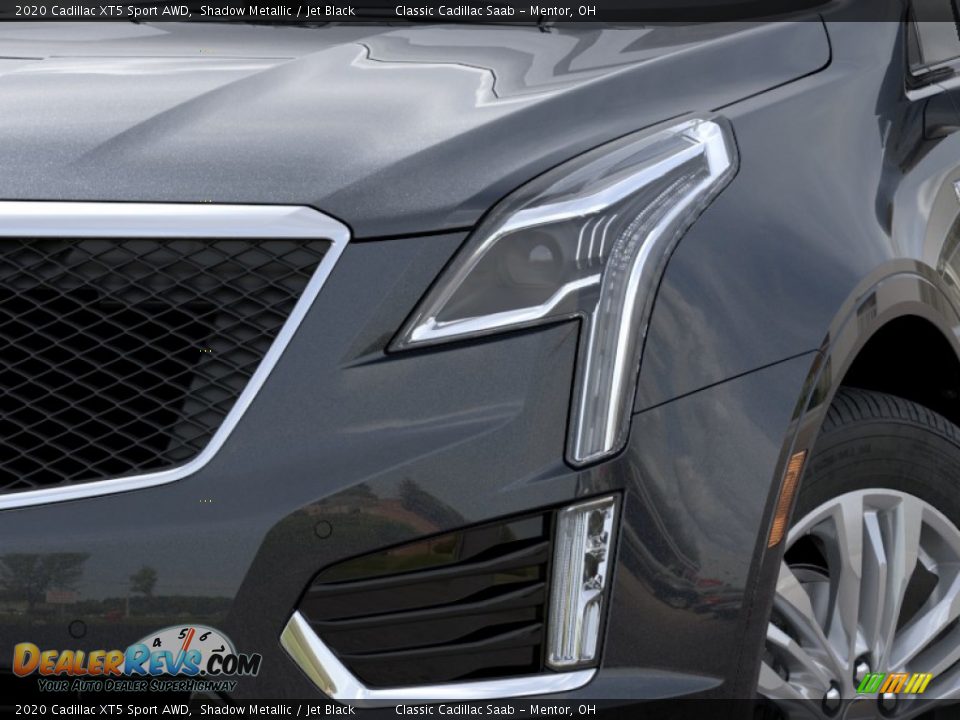 2020 Cadillac XT5 Sport AWD Shadow Metallic / Jet Black Photo #10