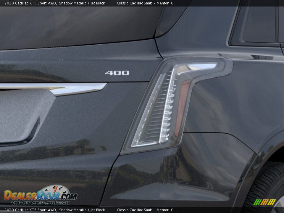 2020 Cadillac XT5 Sport AWD Shadow Metallic / Jet Black Photo #11