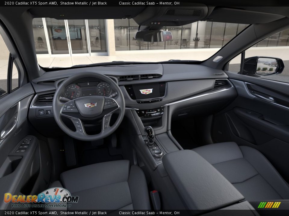 2020 Cadillac XT5 Sport AWD Shadow Metallic / Jet Black Photo #12