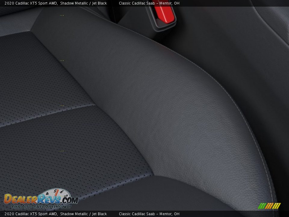 2020 Cadillac XT5 Sport AWD Shadow Metallic / Jet Black Photo #17