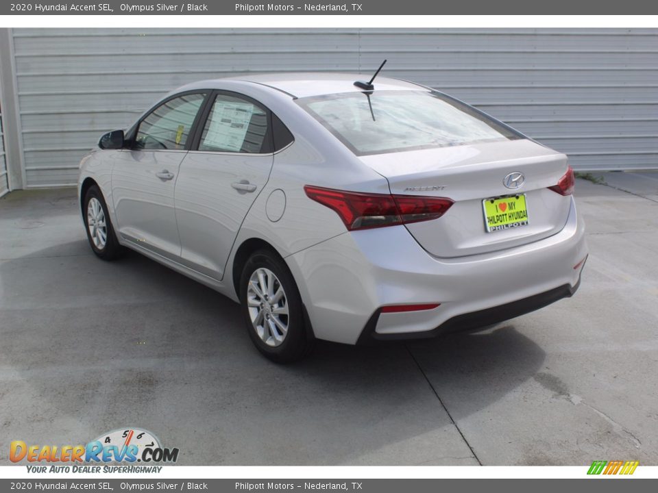 2020 Hyundai Accent SEL Olympus Silver / Black Photo #6
