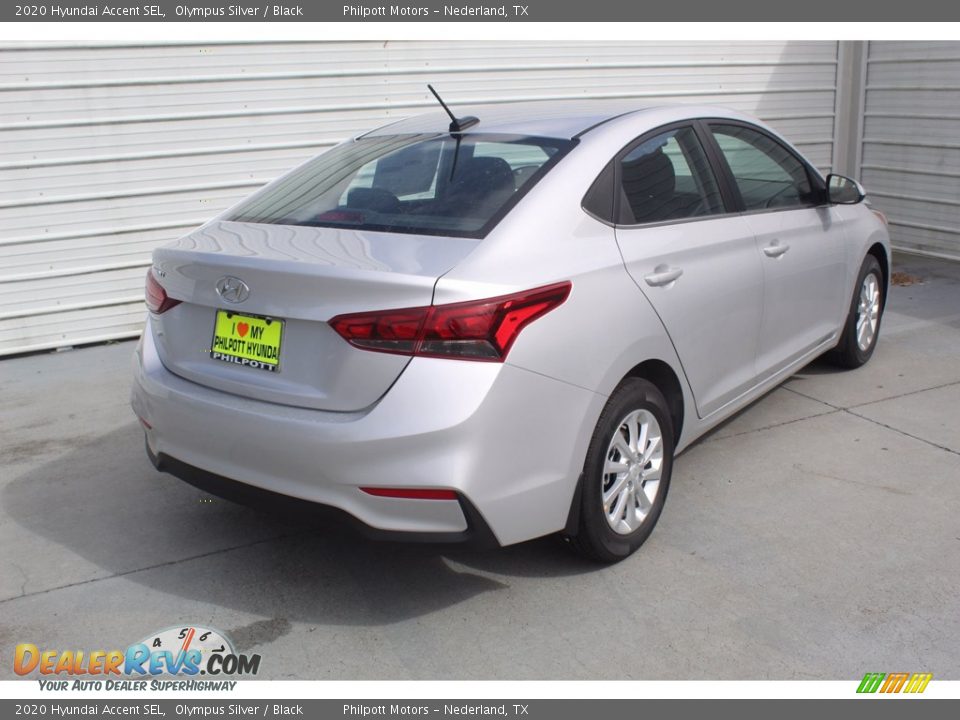 2020 Hyundai Accent SEL Olympus Silver / Black Photo #8
